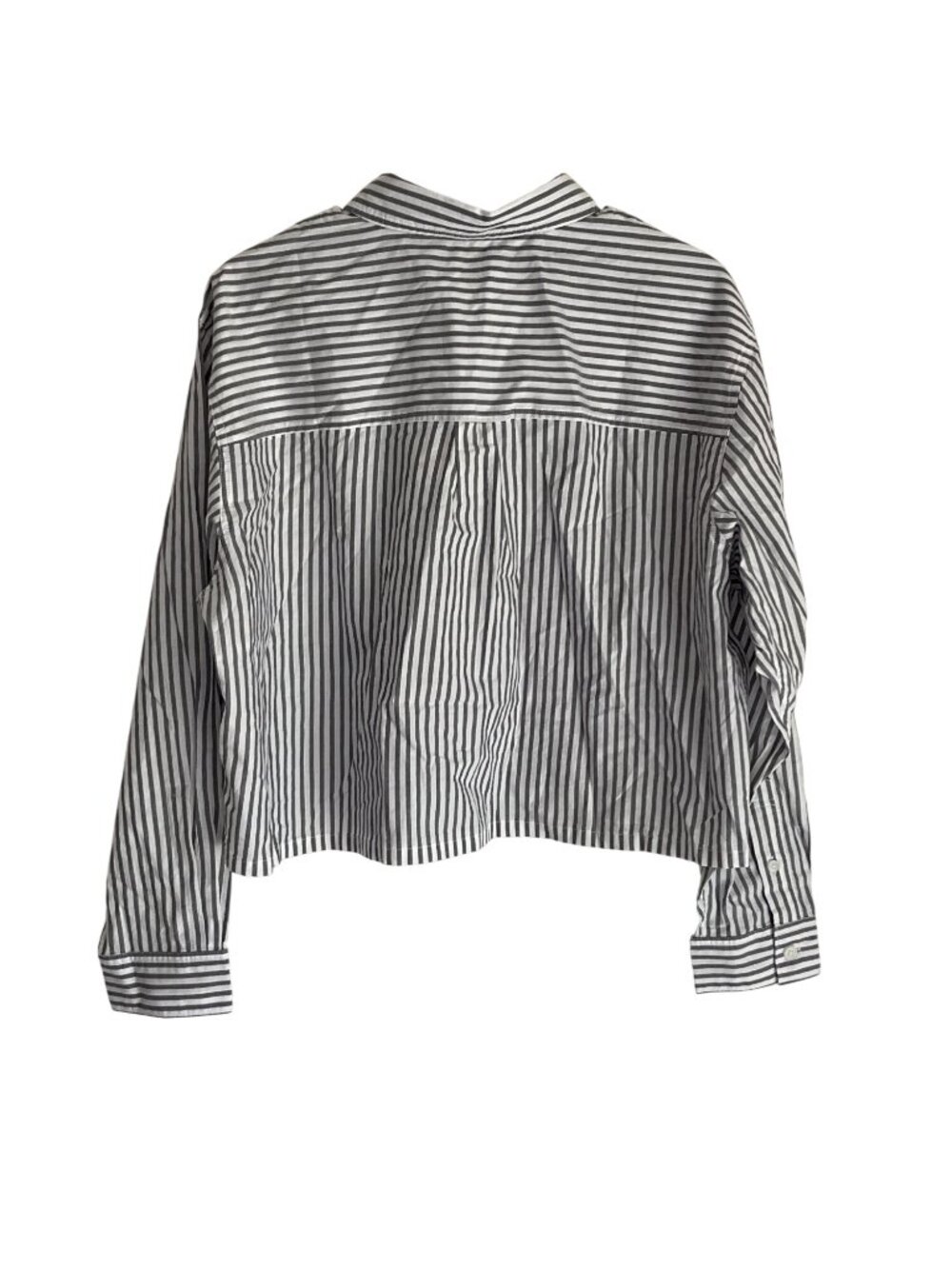 Everlane The Way-Short Shirt in Silky Cotton Periscope Bone Large New Womens - Picture 6 of 11